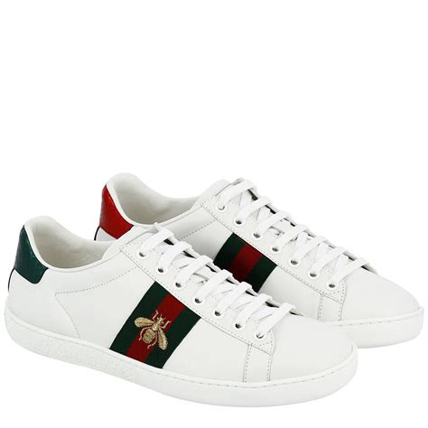 white gucci sneakers for women|Gucci white sneakers price.